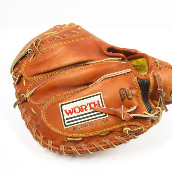WORTH Model RD-C Baseball RHT 12" Catchers Mitt Made in Japan - Picture 3 of 6